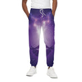 Power Of Seven Chakras Print Cotton Sweatpants