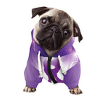 Power Of Seven Chakras Print Dog Zip Up Hoodie