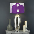Power Of Seven Chakras Print Drum Lamp Shade