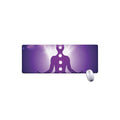 Power Of Seven Chakras Print Extended Mouse Pad