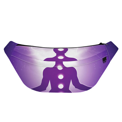 Power Of Seven Chakras Print Fanny Pack