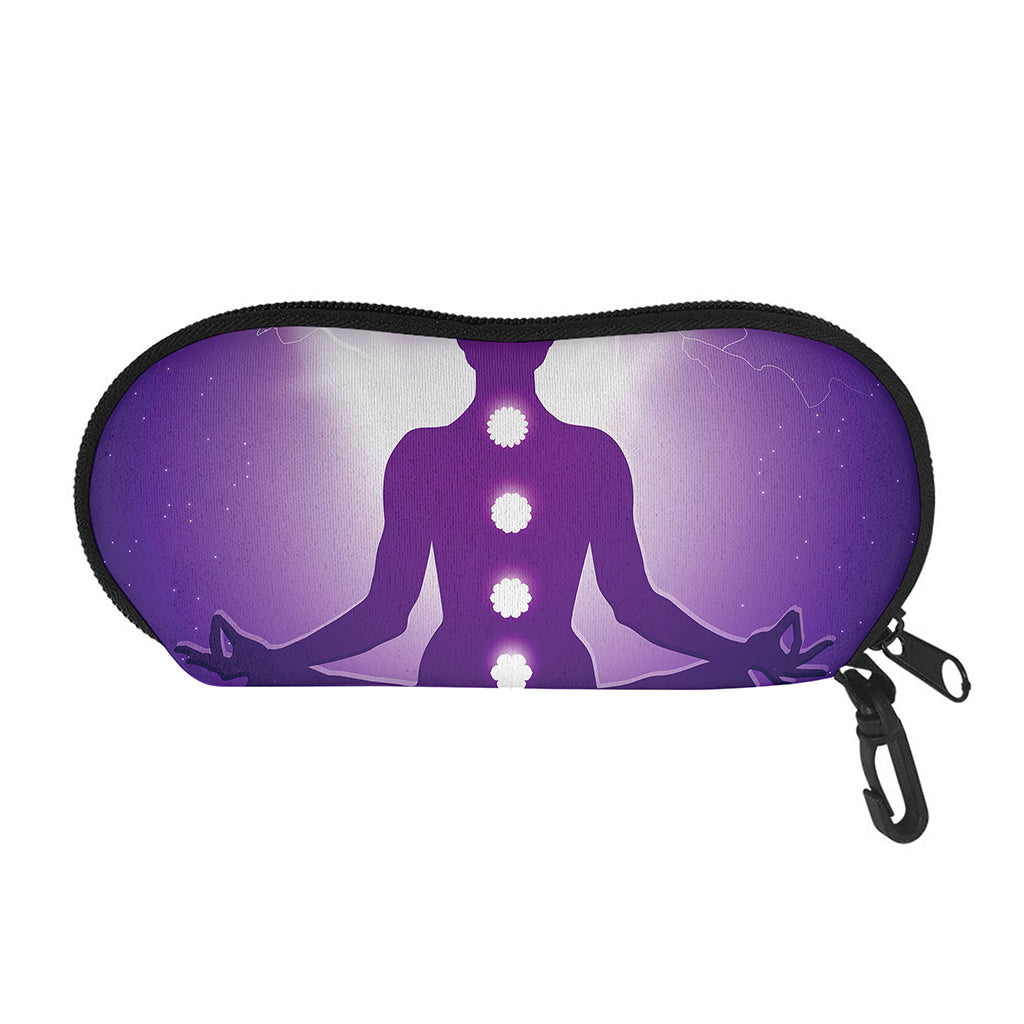 Power Of Seven Chakras Print Glasses Case