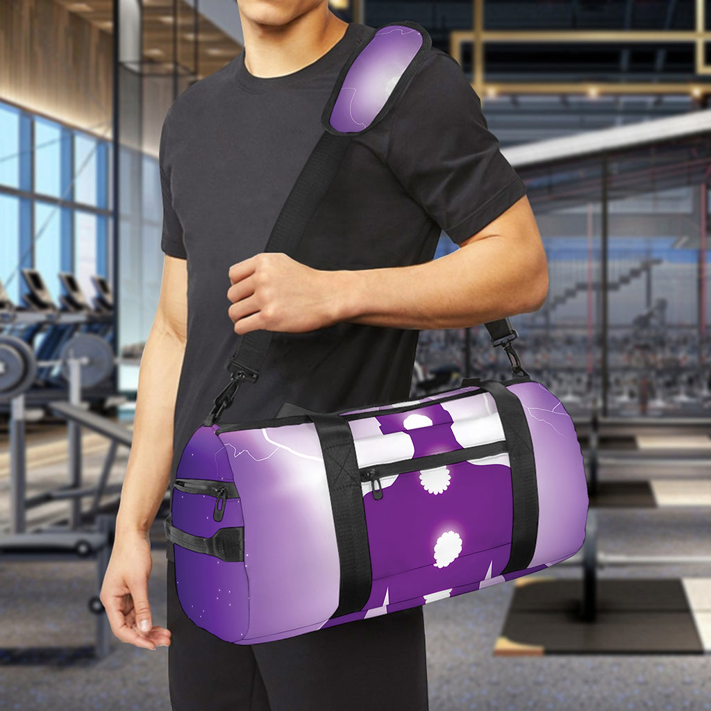 Power Of Seven Chakras Print Gym Bag