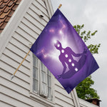 Power Of Seven Chakras Print House Flag