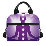Power Of Seven Chakras Print Insulated Lunch Bag