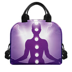 Power Of Seven Chakras Print Insulated Lunch Bag