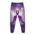 Power Of Seven Chakras Print Jogger Pants