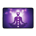 Power Of Seven Chakras Print Kitchen Mat