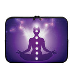 Power Of Seven Chakras Print Laptop Sleeve