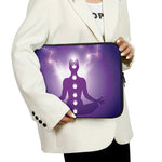 Power Of Seven Chakras Print Laptop Sleeve