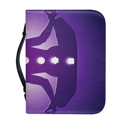 Power Of Seven Chakras Print Leather Bible Cover