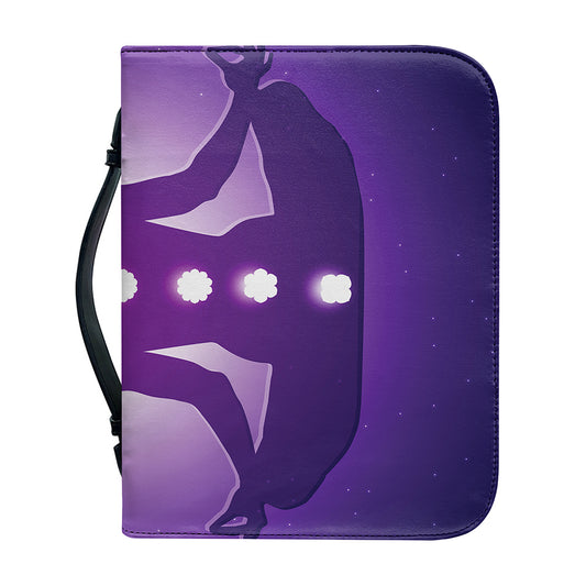 Power Of Seven Chakras Print Leather Bible Cover