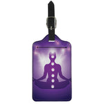 Power Of Seven Chakras Print Luggage Tag