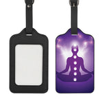 Power Of Seven Chakras Print Luggage Tag