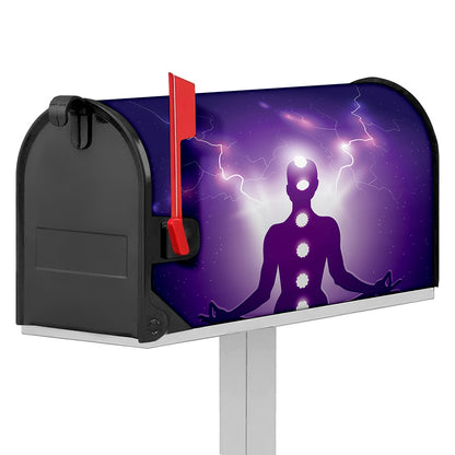Power Of Seven Chakras Print Mailbox Cover