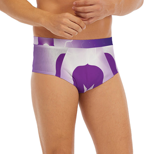Power Of Seven Chakras Print Men's Briefs