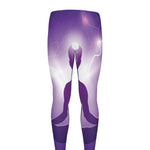 Power Of Seven Chakras Print Men's leggings