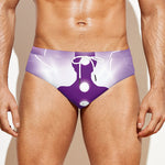 Power Of Seven Chakras Print Men's Swim Briefs
