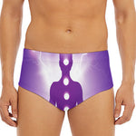 Power Of Seven Chakras Print Men's Triangle Swim Briefs