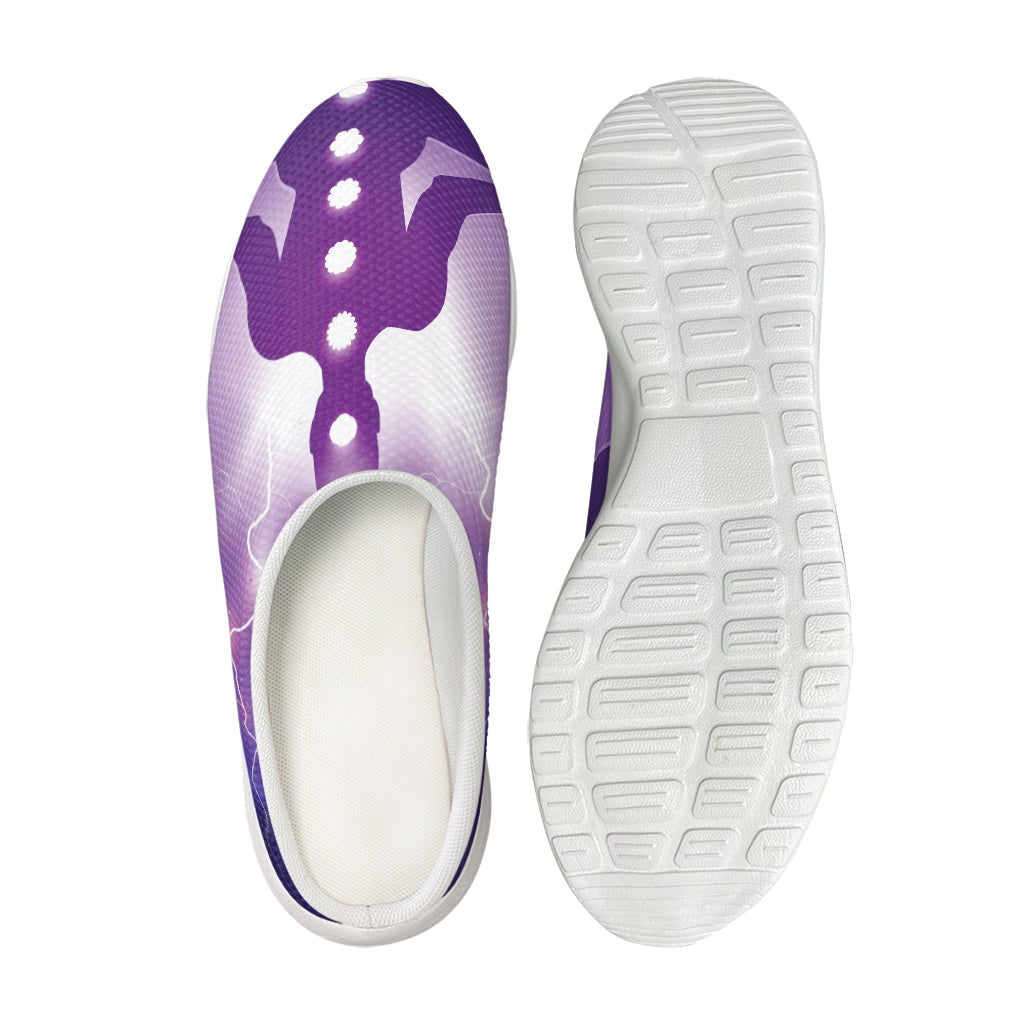 Power Of Seven Chakras Print Mesh Casual Shoes