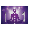 Power Of Seven Chakras Print Placemat