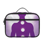 Power Of Seven Chakras Print Portable Lunch Bag