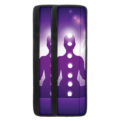 Power Of Seven Chakras Print Refrigerator Handle Covers