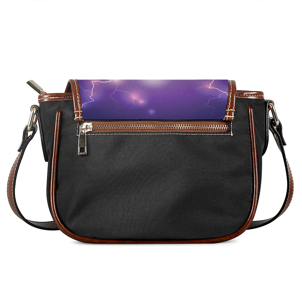 Power Of Seven Chakras Print Saddle Bag