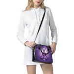 Power Of Seven Chakras Print Shoulder Handbag