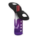 Power Of Seven Chakras Print Single Neoprene Wine Tote