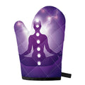 Power Of Seven Chakras Print Single Oven Mitt