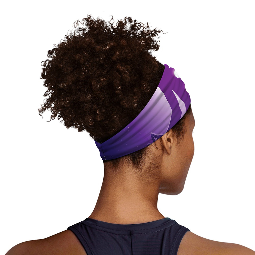 Power Of Seven Chakras Print Sports Headband