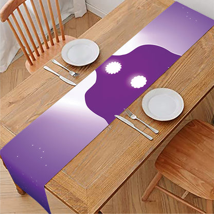 Power Of Seven Chakras Print Table Runner