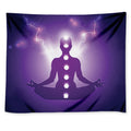 Power Of Seven Chakras Print Tapestry