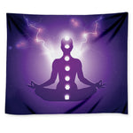 Power Of Seven Chakras Print Tapestry