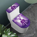 Power Of Seven Chakras Print Toilet Lid And Tank Cover Set