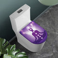 Power Of Seven Chakras Print Toilet Lid Cover