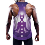 Power Of Seven Chakras Print Training Tank Top