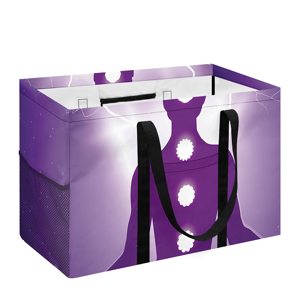 Power Of Seven Chakras Print Utility Tote Bag