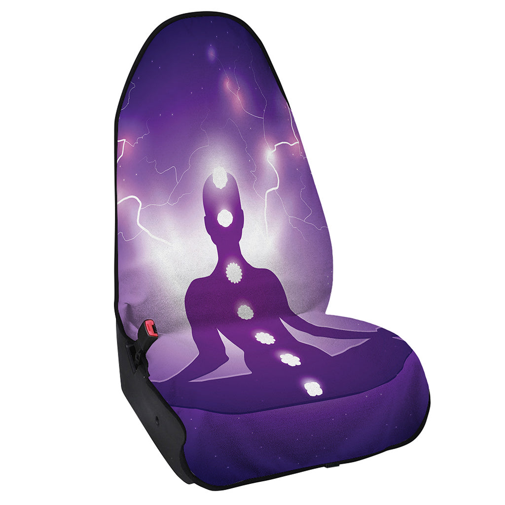 Power Of Seven Chakras Print Waterproof Car Seat Cover