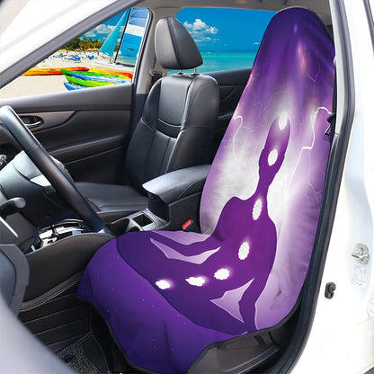 Power Of Seven Chakras Print Waterproof Car Seat Cover