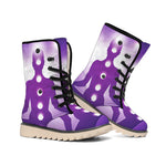 Power Of Seven Chakras Print Winter Boots