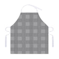 Prince of Wales Check Pattern Print Adjustable Apron