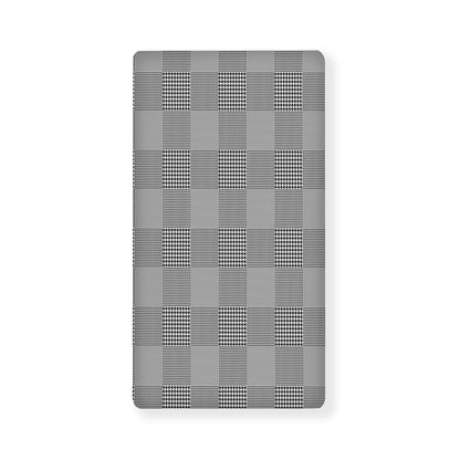 Prince of Wales Check Pattern Print Baby Crib Sheet