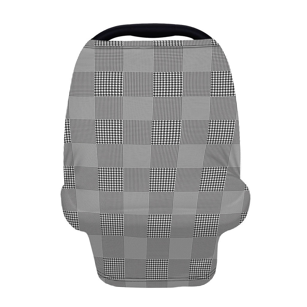 Prince of Wales Check Pattern Print Baby Seat Cover