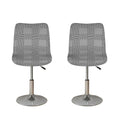 Prince of Wales Check Pattern Print Bar Stool Covers