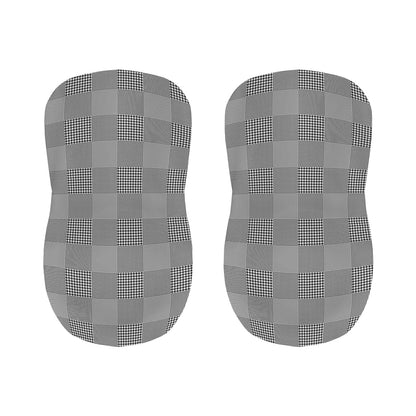Prince of Wales Check Pattern Print Bar Stool Covers