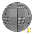 Prince of Wales Check Pattern Print Basketball