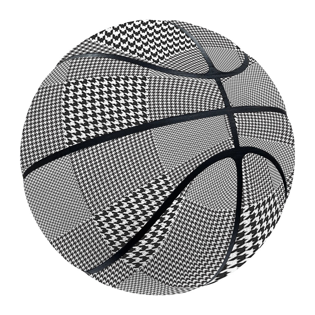 Prince of Wales Check Pattern Print Basketball
