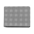 Prince of Wales Check Pattern Print Bifold Wallet